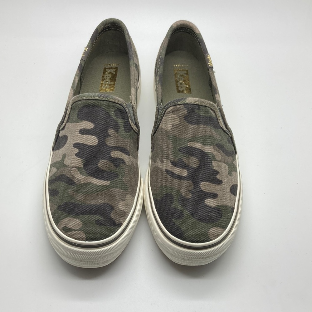 Keds Double Decker sneaker Camo Olive 5 W